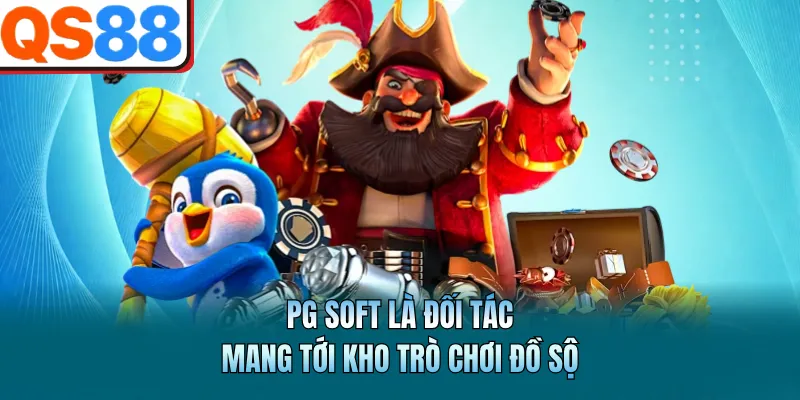 Nổ Hũ QS88 - Sảnh Cược Quay Hũ Đổi Thưởng Đẳng Cấp Quốc Tế 2 PG Soft là đối tác mang tới kho trò chơi đồ sộ